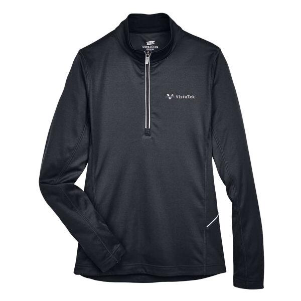 VistaTek - Women's Cool & Dry Sport Quarter-Zip Pullover Thumbnail