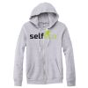 Adult Triblend Full-Zip Fleece Hooded Sweatshirt Thumbnail